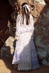 Zircon | 3Pc Unstitched Suit Lawnkari Summer Together By Afrozeh